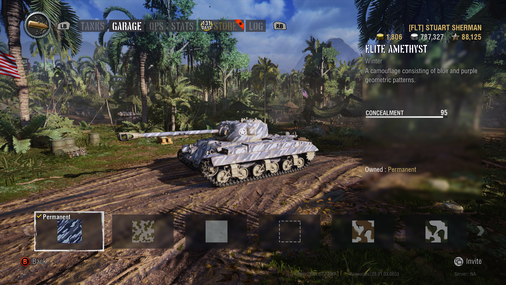 Elite Amethyst Camo The Barracks Official Forum World Of Tanks Console